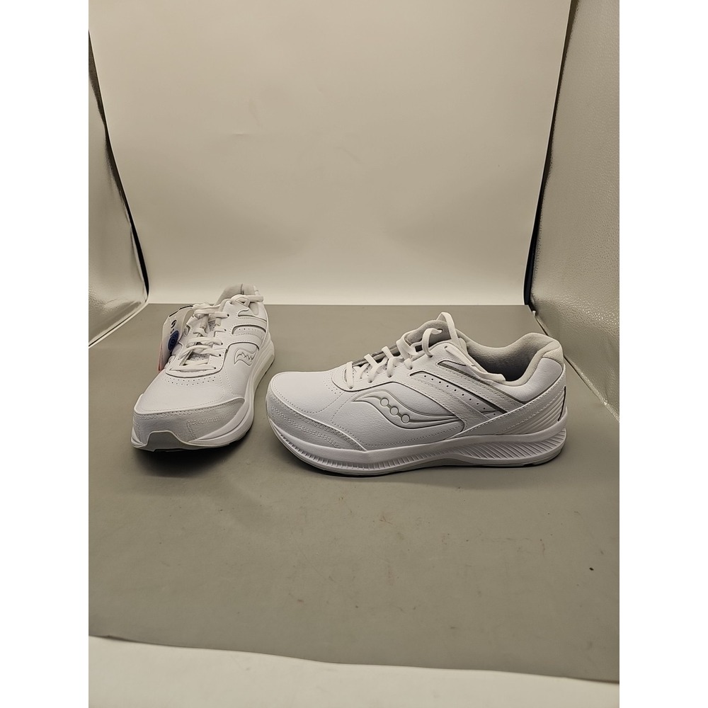 SAUCONY MEN'S ECHELON WALKER 3 WHITE 10.5 XWIDE SLIP RESISTANT NEW
